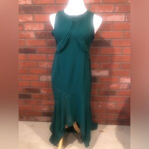 Size small/medium Ya Los Angeles dark green dress